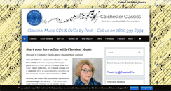 Desktop Screenshot of colchesterclassics.co.uk